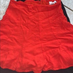 Orange Michael Kore skirt